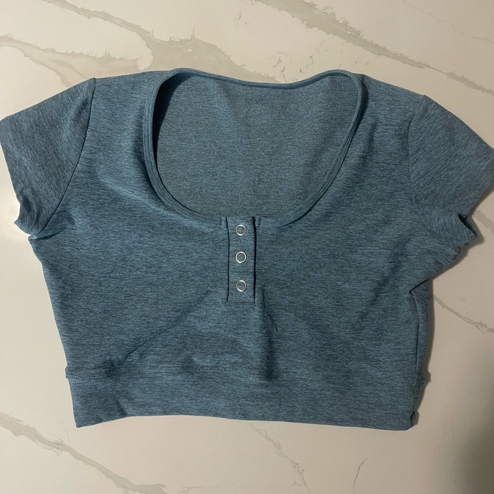 Bombshell sportswear crop top